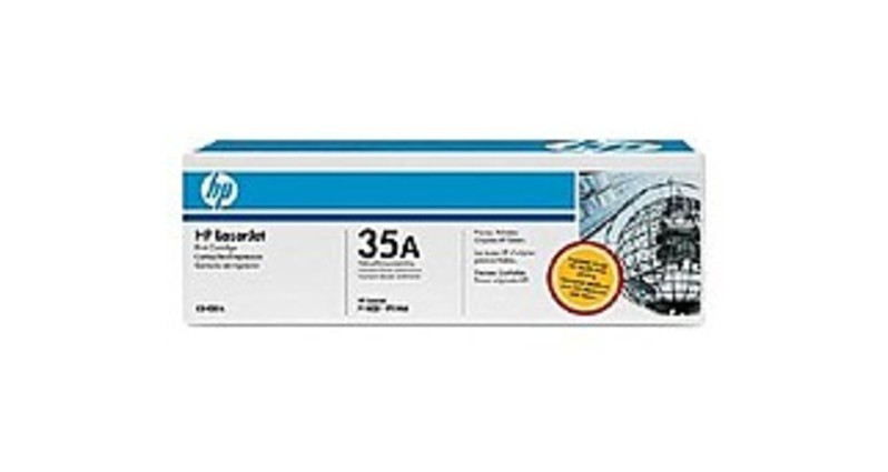 HP CB435AD Laser Toner Cartridge for LaserJet P1006 Printer - 1500 Pages Yield Each - 2-Pack - Black