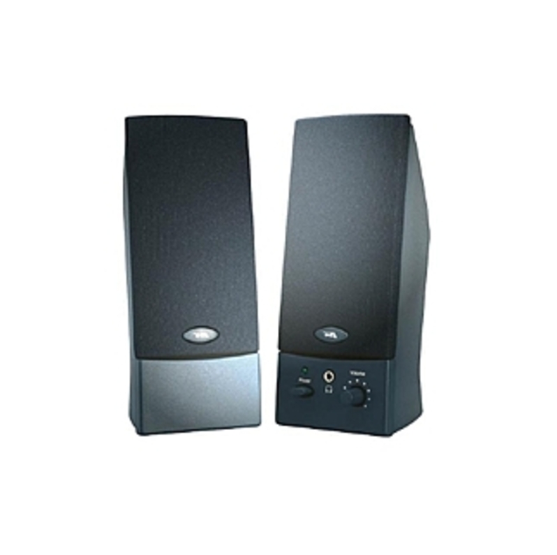 Cyber Acoustics CA-2016WB 2-Piece Computer Speaker System - 2.0-Channel - USB - Black