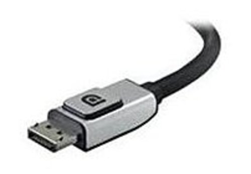 Belkin F2CD000B06-E 6 Feet Audio/Video Cable - 1 x 20-pin Male - 1 x 20-pin DisplayPort Male - Black