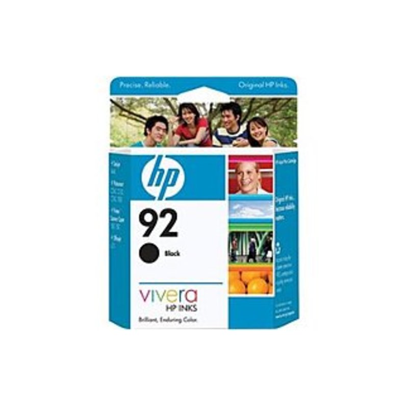 HP C9362WN 92 Inkjet Print Cartridge for Deskjet, Photosmart, PSC Printers - Black