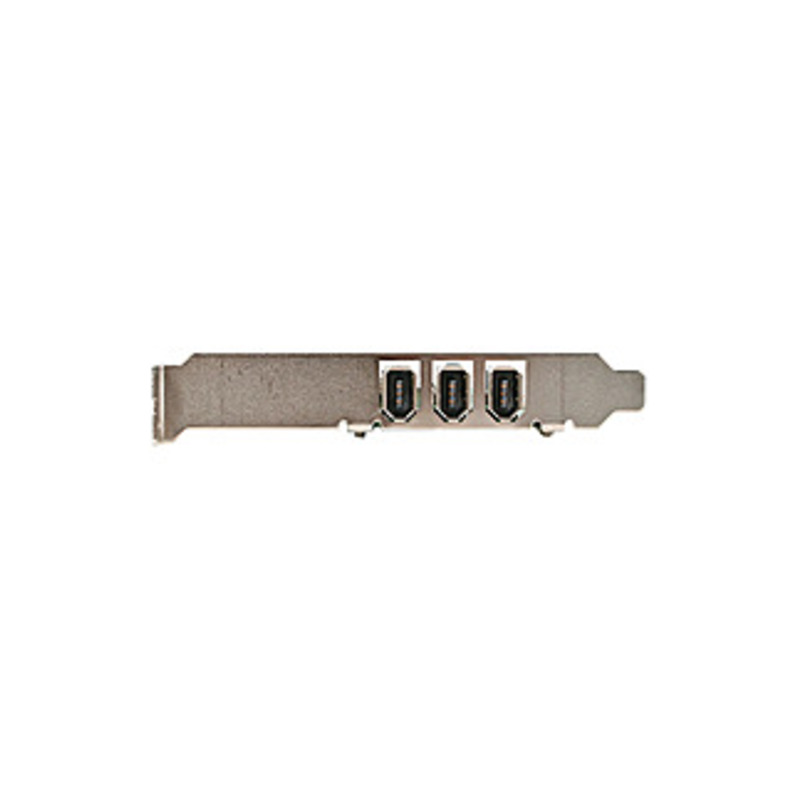 Startech PCI1394MP 3-Port IEEE-1394 FireWire PCI Card - 400 Mbps - Plug-in Card