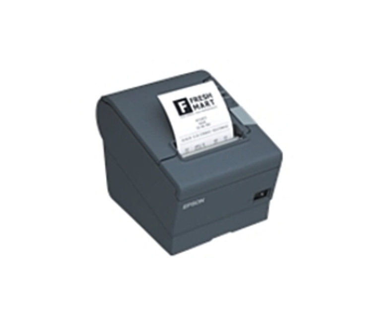 Epson C31CA85834 TM-T88V Direct Thermal Printer with Auto Cutter - Monochrome - 708.7 ipm - Parallel, USB - 24V DC - Dark Gray