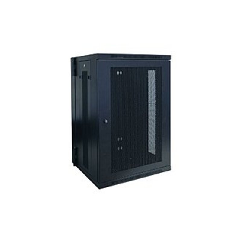 Tripp Lite SmartRack SRW18US Wall mount cabinet - 140 lbs - 19 inch - Black