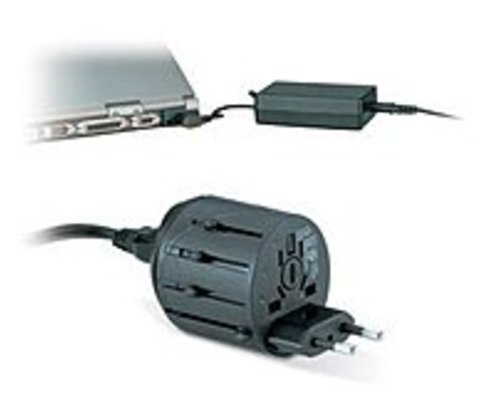 Kensington K33117 International Travel Plug Adapter - 10V AC - Black