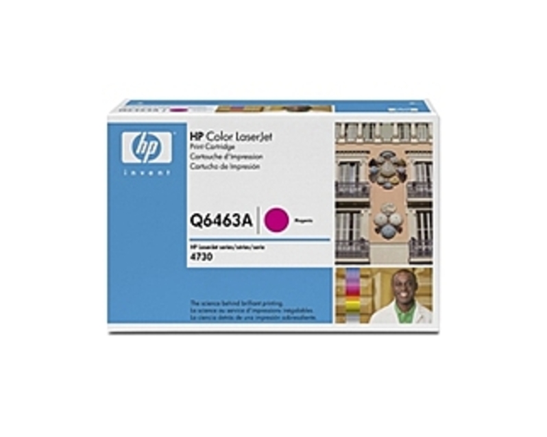 HP Q6463A Print Cartridge for Color LaserJet 4730mfp Series - Magenta