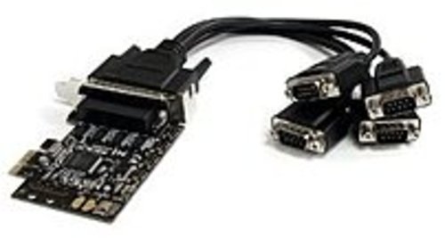 StarTech PEX4S553B 4-Port RS232 PCI Express Serial Card - Wired - 250 Kbps