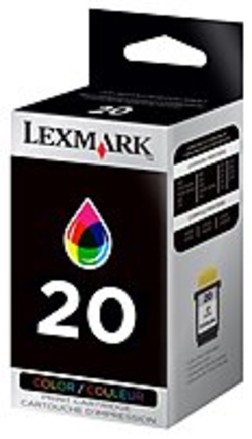 Lexmark 15M0120  No. 20 Standard Yield High Resolution Ink Cartridge for Z715, Z42, Z51, Z43 Printers - 275 Pages