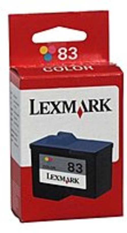 Lexmark 18L0042 No. 83 High-Resolution Standard-Yield Color Cartridge for X5130, 5150, 5190pro Printers - Yellow, Cyan, Magenta