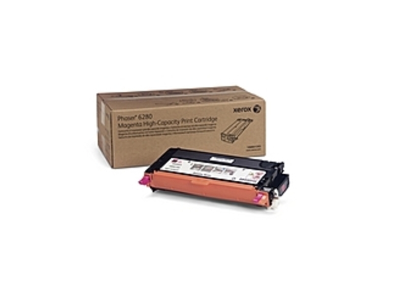 Xerox 106R01393 Laser Toner Cartridge for Phaser 6280 Printer - 5900 Pages - Magenta
