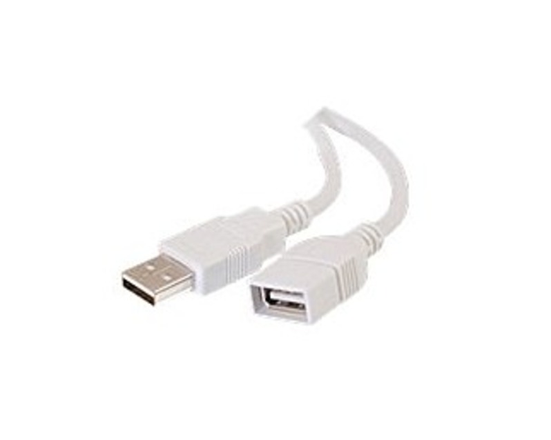 Cables To Go 19003 3.20 feet Extension Cable - 1 x Type A USB Male/Female - White