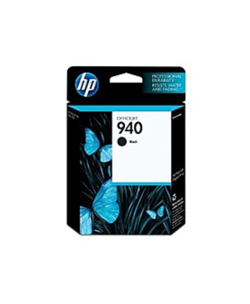 HP C4902AN 940 Ink-jet Ink Cartridge for Officejet Pro 8000, 8000 Enterprise, 8000 Wireless, 8500 A909a, 8500 - Black