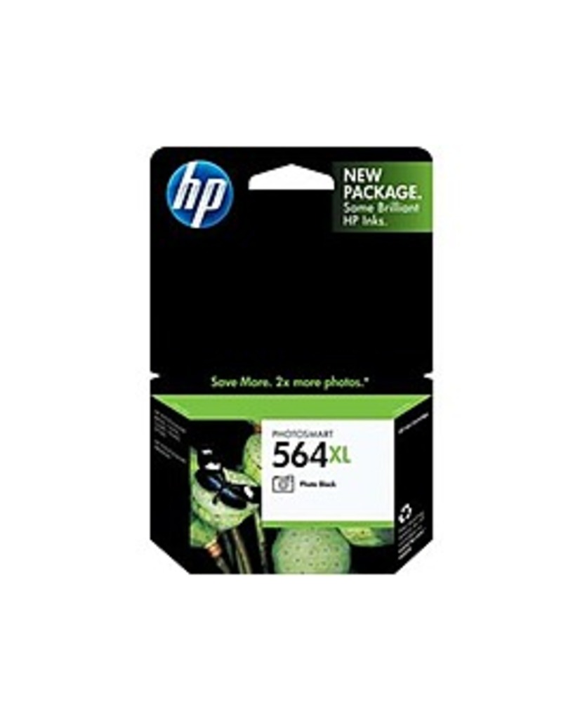 HP CB322WN 564XL Ink Cartridge for Photosmart B8550/C6380/D5460/D7560/C309a/B8850 Printers - 290 Pages - Photo Black