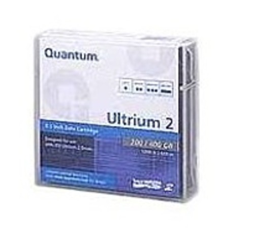 Quantum MR-L2MQN-01 Tape Cartridge - LTO Ultrium 2 - 200 GB (Native)/400 GB (Compressed) - Purple