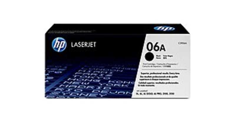 HP Laserjet C3906A Toner Cartridge for 5L, 5L xtra, 5L-fs, 6L, 6Lse, 6Lxi - 2500 Pages - Black