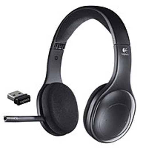 Logitech 981-000337 H800 Supra-aural Wireless Headset - USB - Black