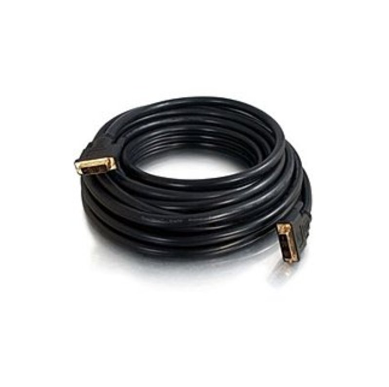 Cables To Go Pro Series 41230 6 Feet DVI-D CL2 Video Cable - DVI (Single-Link) Male/Male - Shielded - Black