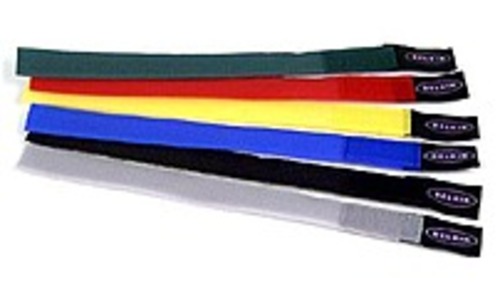 Belkin F8B024 8-inch Cable Binder - 6 Color - 6-Pack