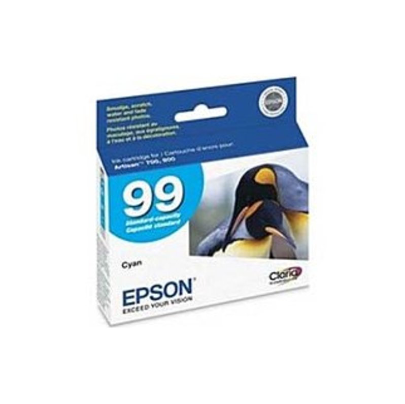 Epson T099220 99 Ink Cartridge for Artisan 700 - 535 Page Yield - Cyan