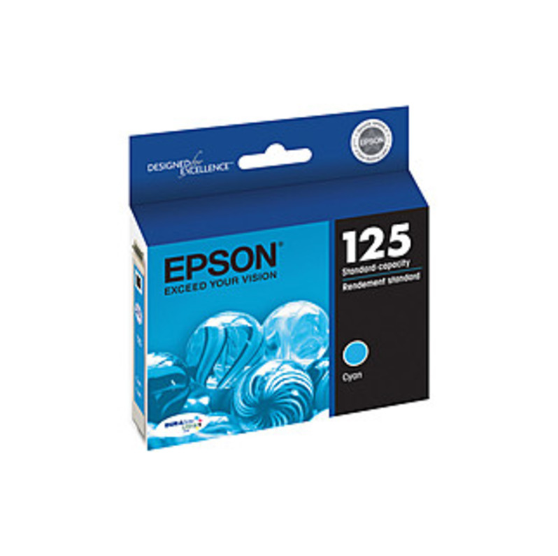 Epson DURABrite T125220 125 Ink Cartridge for Stylus NX125 All-in-One Printer - Cyan