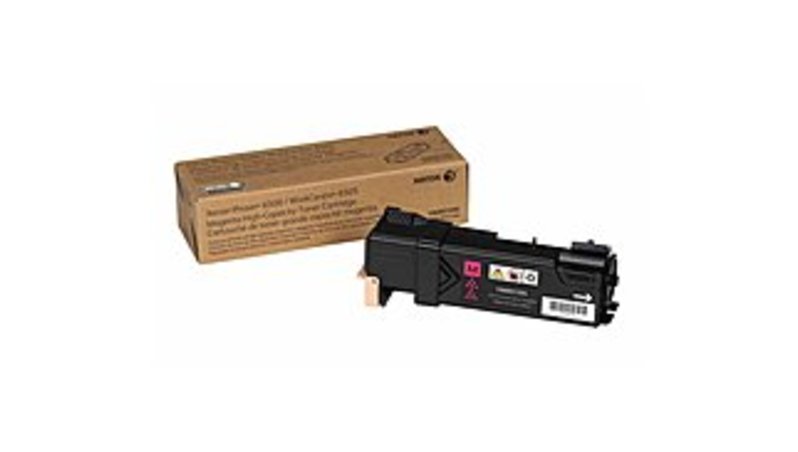 Xerox 106R01595 High Capacity Laser Toner Cartridge for Phaser 6500DN Printer - 2500 Pages - Magenta