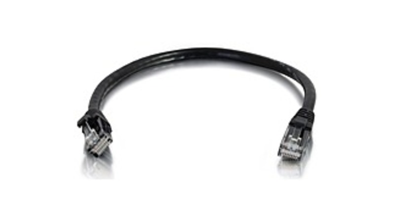 C2G 27155 25 Feet Cat6 550 MHz Snagless Patch Cable - 1 x RJ-45 Male/Male - Black