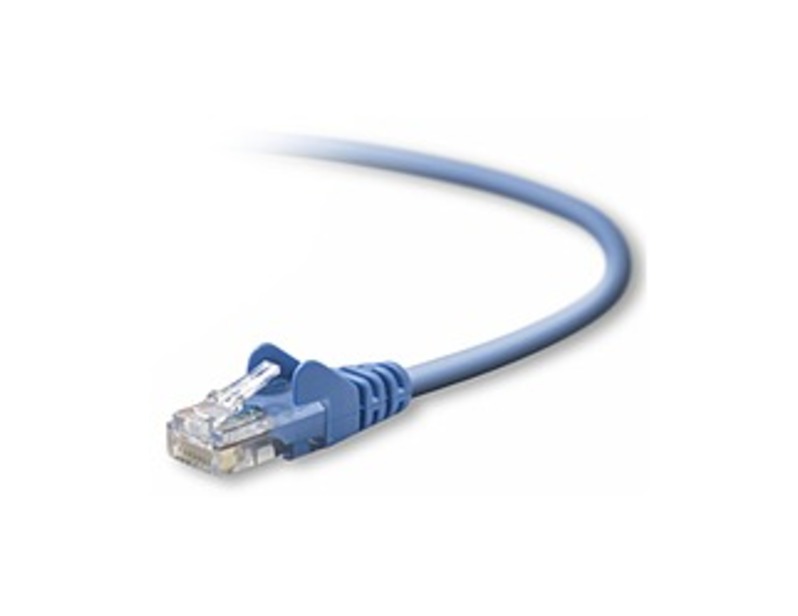 Belkin A3L791B14-BLU-S 14 Feet Cat5e Snagless Patch Cable - 1 x RJ-45 Male/Male - Blue