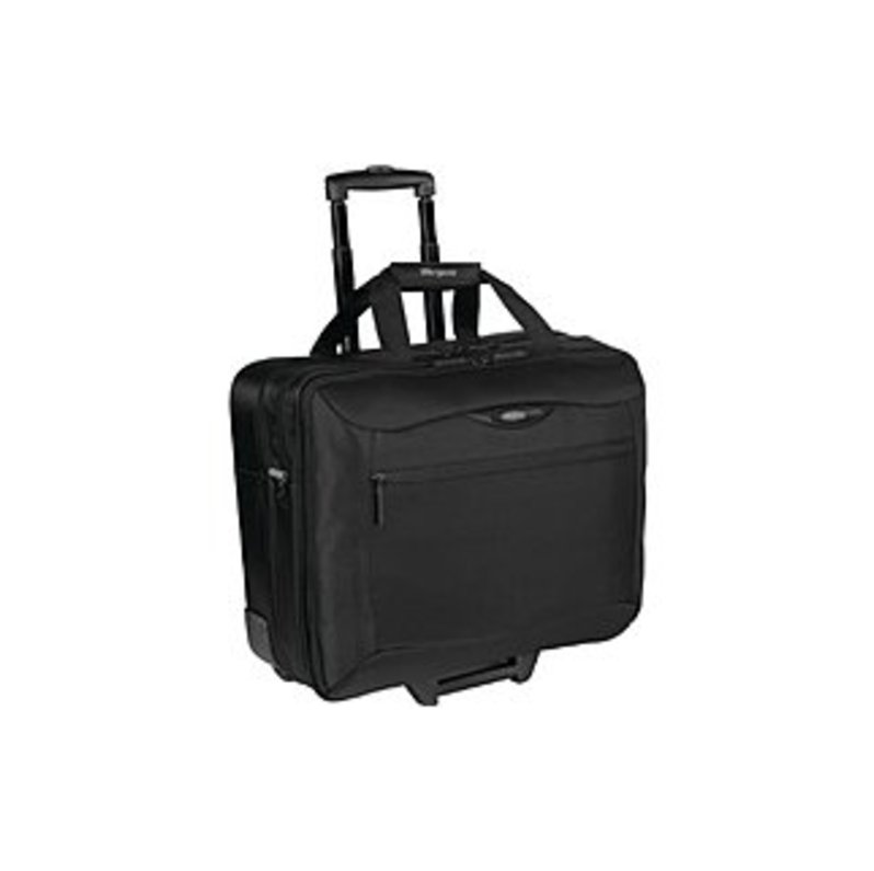 Targus TCG717 Rolling Travel Nylon Case for 17-inch Notebooks - Black