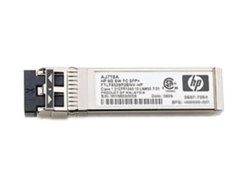 Hewlett-Packard AJ718A Transceiver module - SFP - 8 GB Fibre Channel