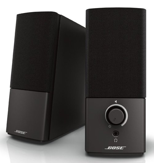 Bose Companion 2 Series III 354495-1100 Speaker System for PC - Wired - 2 Speakers - Black