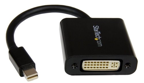StatTech MDP2DVI3 0.6 Feet Video Cable - 1 x Apple Mini-DisplayPort Male, 1 x 29-pin Combined DVI Female - Black