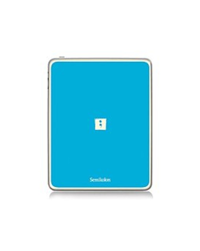 Semikolon 9920019 Removable Skin for iPad 2 - Turquoise