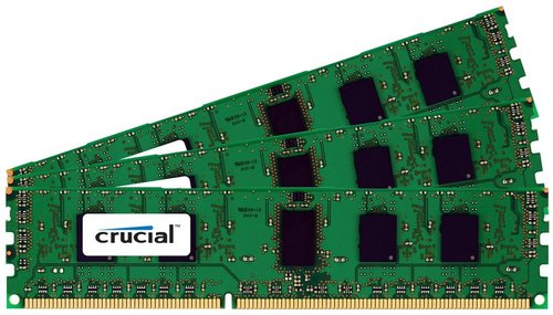 Crucial CT3CP12872BB1339S 3 GB Server Memory Module - PC3-10600 - Registered - ECC