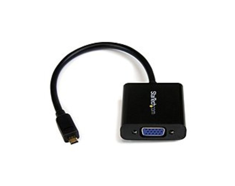 StarTech MCHD2VGAE2 Video Adapter - Micro HDMI Male, VGA Female- Black
