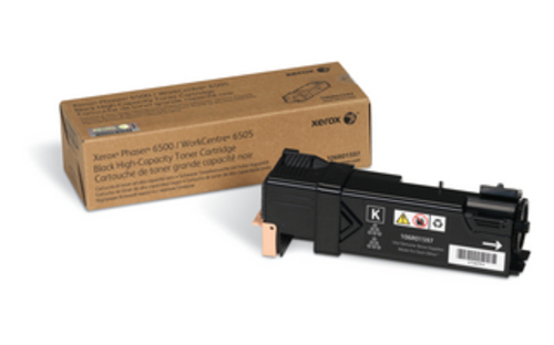 Xerox 106R01597 High Capacity Toner Cartridge for Phaser 6500, 6505 Printers - Laser - 3000 Pages - Black