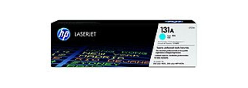 HP CF211A 131A Toner Cartridge for LaserJet Pro Printers - Laser - 1800 Pages Yield - Cyan