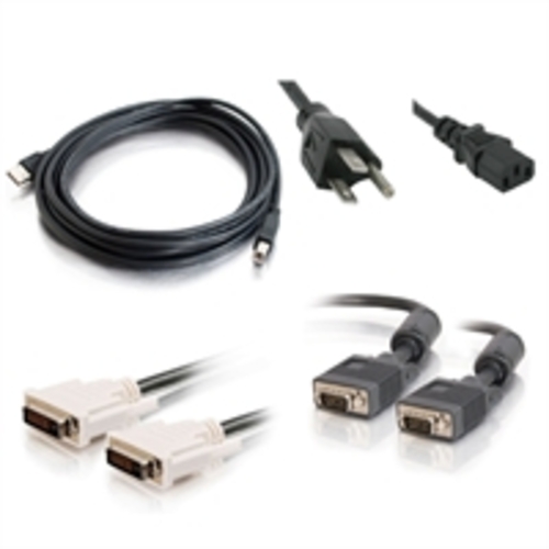 C2G 7070600 10 Feet Monitor Cable Kit - NEMA 5- 1 5P to IEC320C13