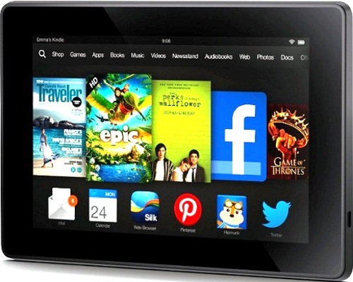 Amazon Kindle Fire HD KNDFRHD8WIFI  Tablet PC - 8 GB Memory - 7-inch Display - Wi-Fi - Fire OS 3.0 - Black