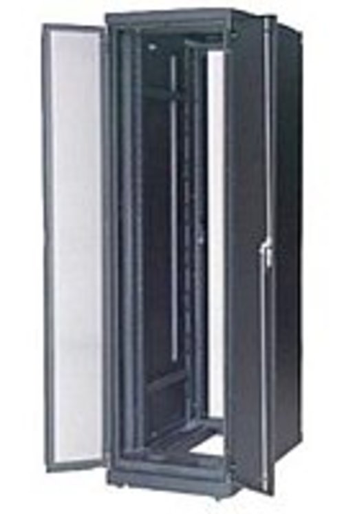 NetShelter SX  42U Enclosure with Roof & Sides Black - Black - APC AR3300