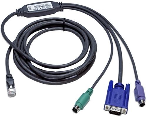 Dell DPS2IAC-10 10 Feet Integrated Access Cable - Cat5 - VGA, PS/2 Connector