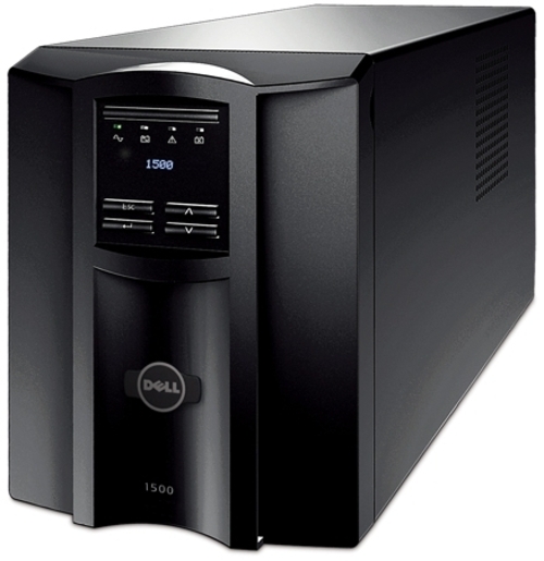 Dell DLT1500 Smart UPS - 1000 Watts - AC 120V - USB - Black