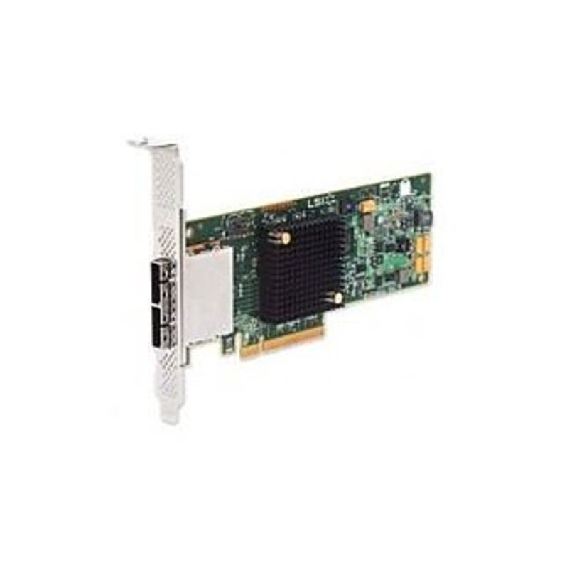 Lsi Logic LSI00300 (9207-8e) PCI-Express 3.0 x8 SGL SAS Host Bus Adapter - 12 V, 3.3 V