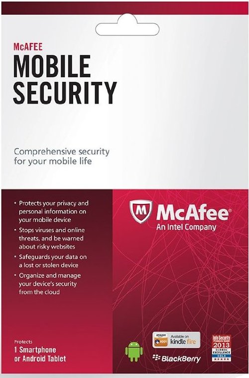 McAfee WSS14EBF1RAA Mobile Security Suite 2014 - Windows 7/Vista/8/XP, Mac OS X - 1 License