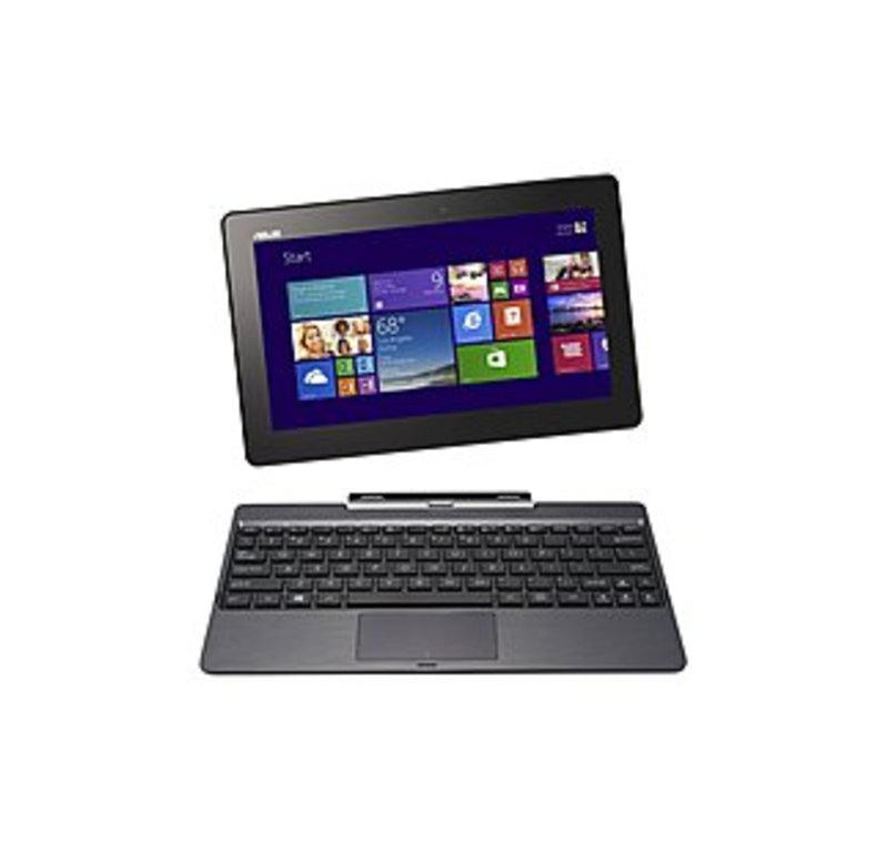Asus Transformer Book T100TA-C1-GR Tablet PC - Intel Atom Z3740 1.33 GHz Quad-Core Processor - 2 GB RAM - 64 GB Flash - 10.1-inch Display - Windows 8.