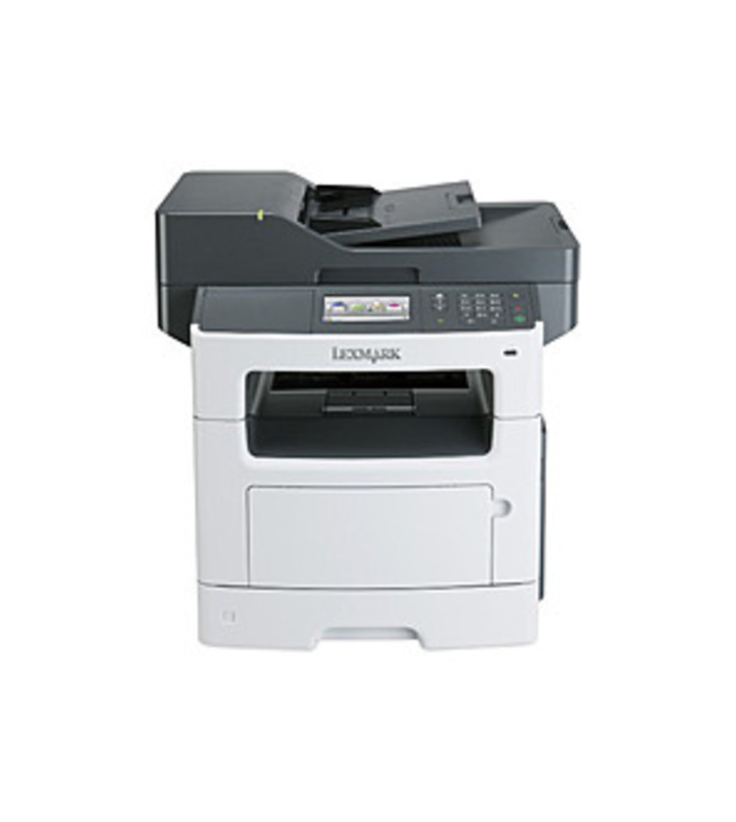Lexmark 35S5703 MX511de B/W Multifunction Printer with Scanner, Copier, Fax - Monochrome - 45 ppm - 1200 x 1200 dpi - USB 2.0