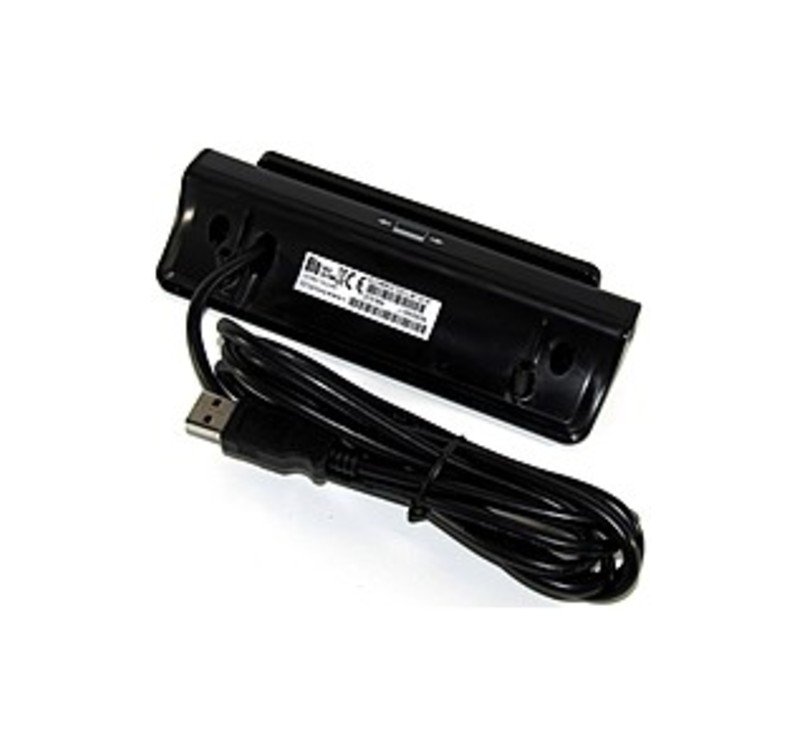 Elo Magnetic Stripe Reader - Triple Track - 60 in/s - USB - Black