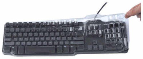 Protect DL1395-104 Custom Keyboard Cover for Dell KB522 Wired Business Multimedia - Polyurethane - Clear