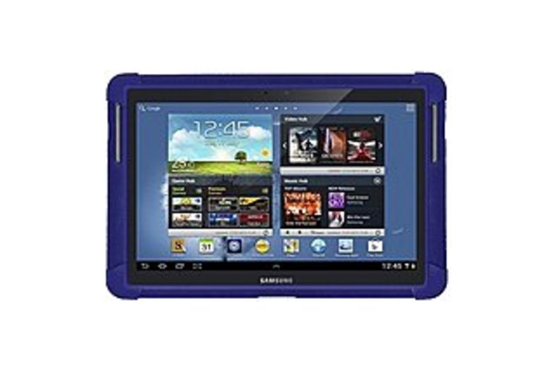 Amzer Tablet PC Case - Tablet PC - Blue - Silicone