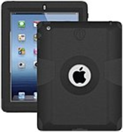 Trident Kraken AMS Carrying Case (Holster) for iPad - Black - Polycarbonate, Silicone