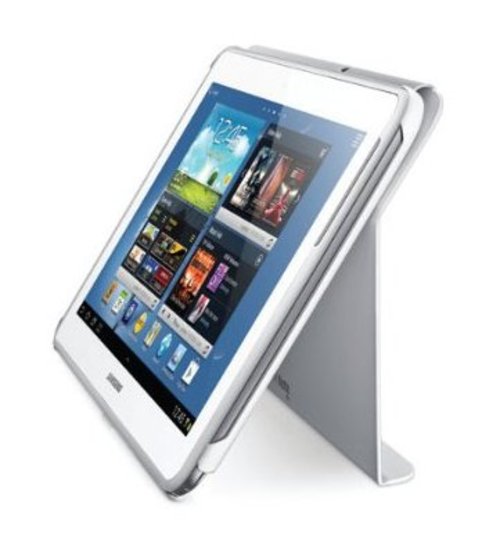 Samsung EFC-1G2NWECXAR Book Cover for Galaxy Note 10.1 inches - 2012 Models Only - White