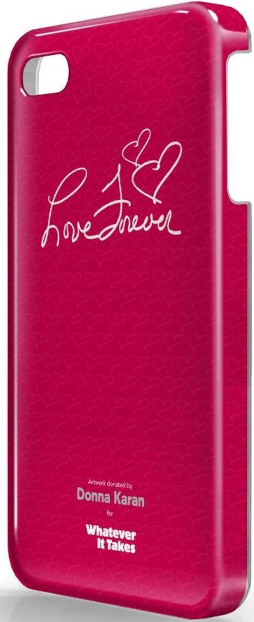Symtek Whatever It Takes WUS-I4S-TDK01 Donna Karan Designed Protective Apple iPhone 4, 4S Case - Magenta